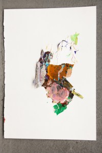 Garden Form, Acrylic on paper, 2012