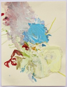  Sap # 2, Watercolour, pen, acrylic and Perspex on paper, 13cm x 10cm, 2014