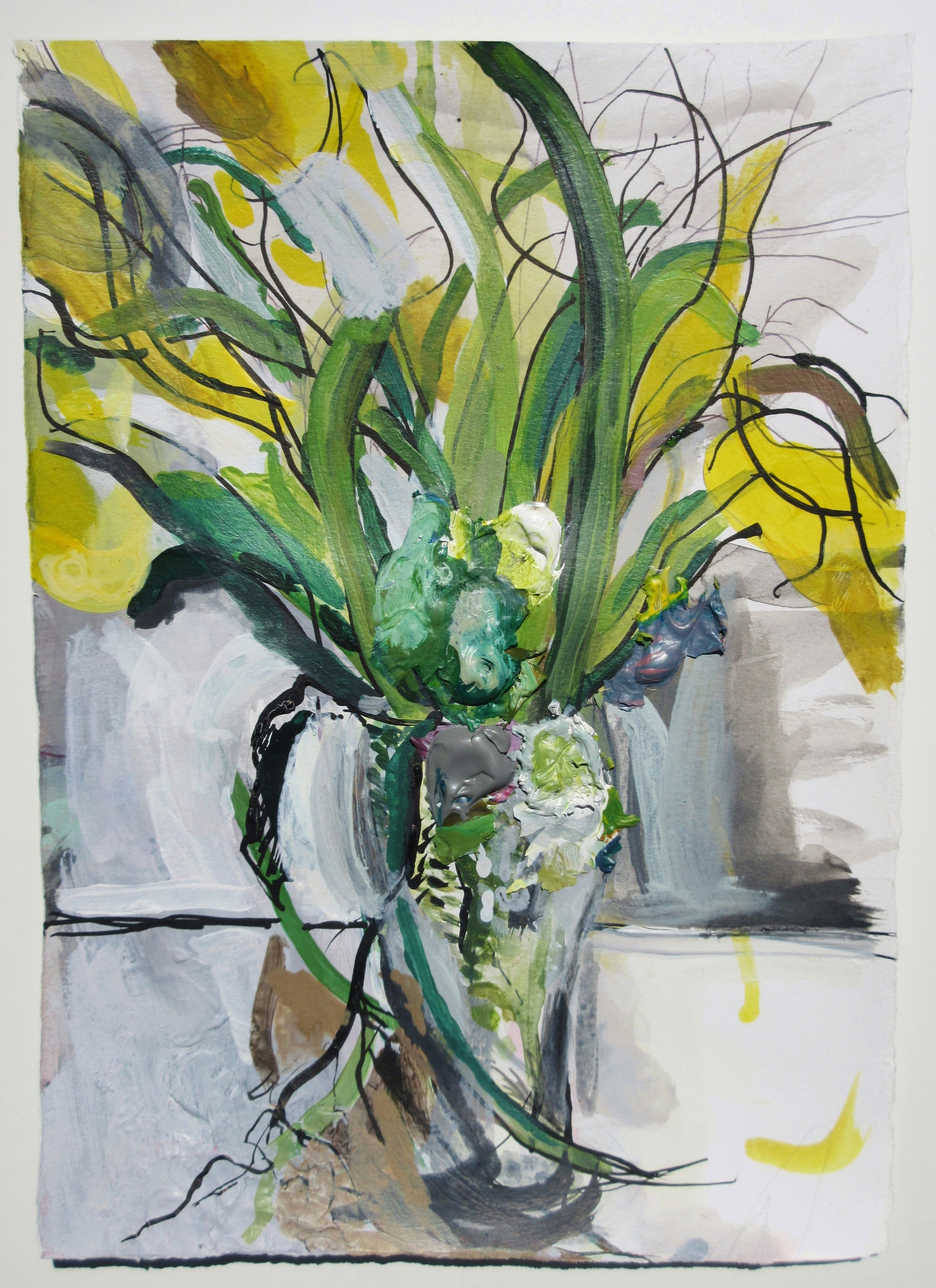 Tulips (Yellow) 30cm x 22cm