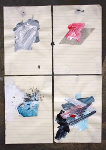 Yes! Mixed media on paper, 2011